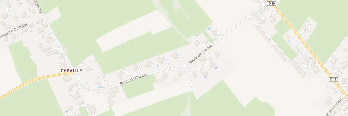 Plan du 300 Rte de Creulet à Arenthon
