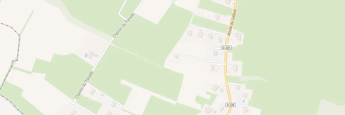 Plan du 976 Rte du Salève à Ballaison