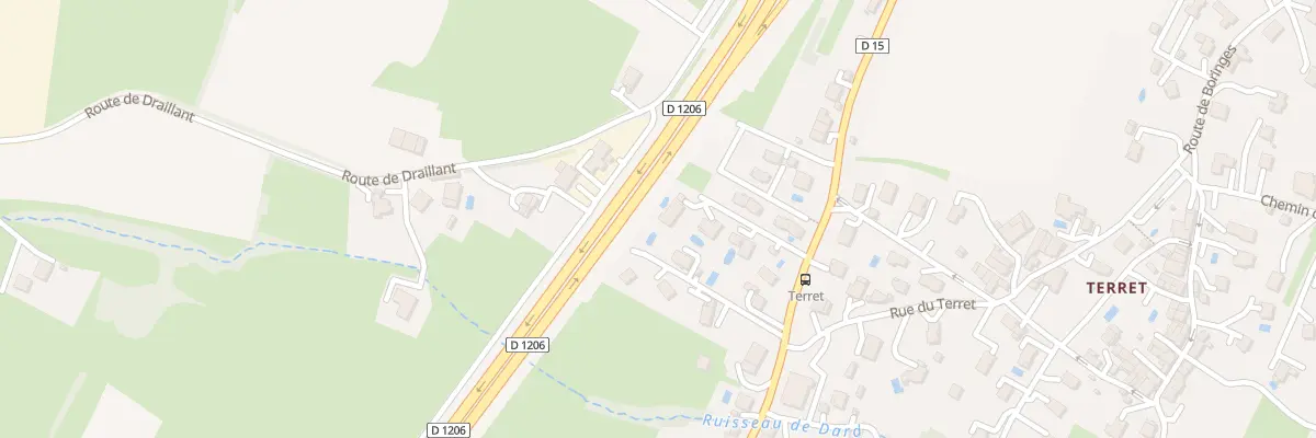 Plan du 432 Rue des Allobroges à Saint-Cergues