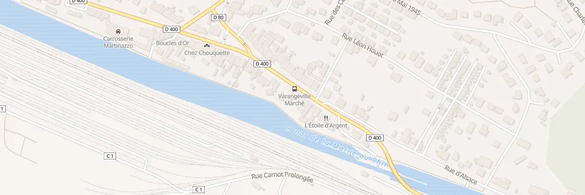 Plan du 92 Rue Gabriel Péri à Varangéville