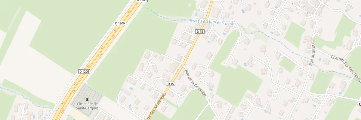 Plan du 690 Rue des Allobroges à Saint-Cergues