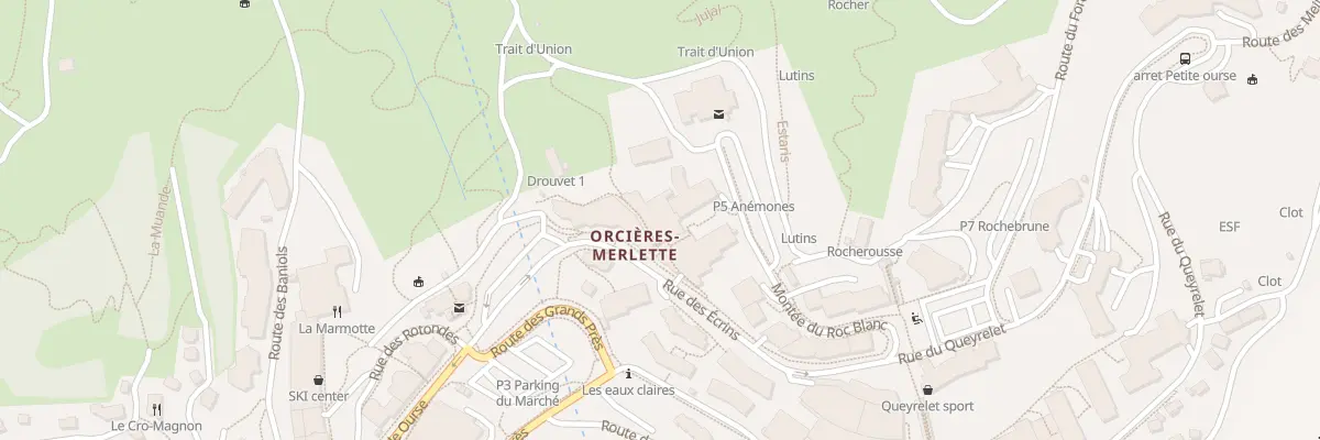 Plan du 153 Rue des Ecrins à Orcières