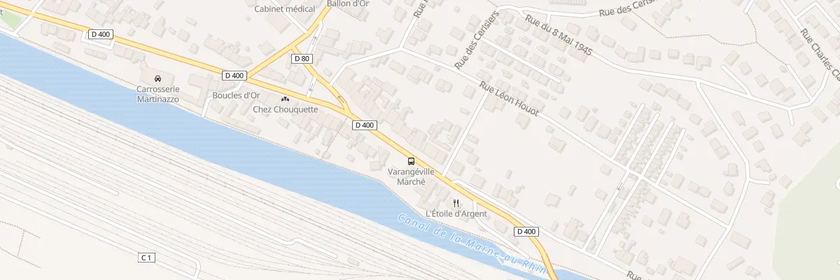 Plan du 131 Rue Gabriel Péri à Varangéville