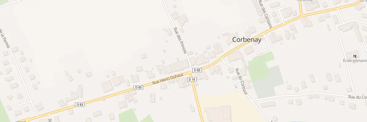 Plan du 46 Rue Henri Duhaut à Corbenay