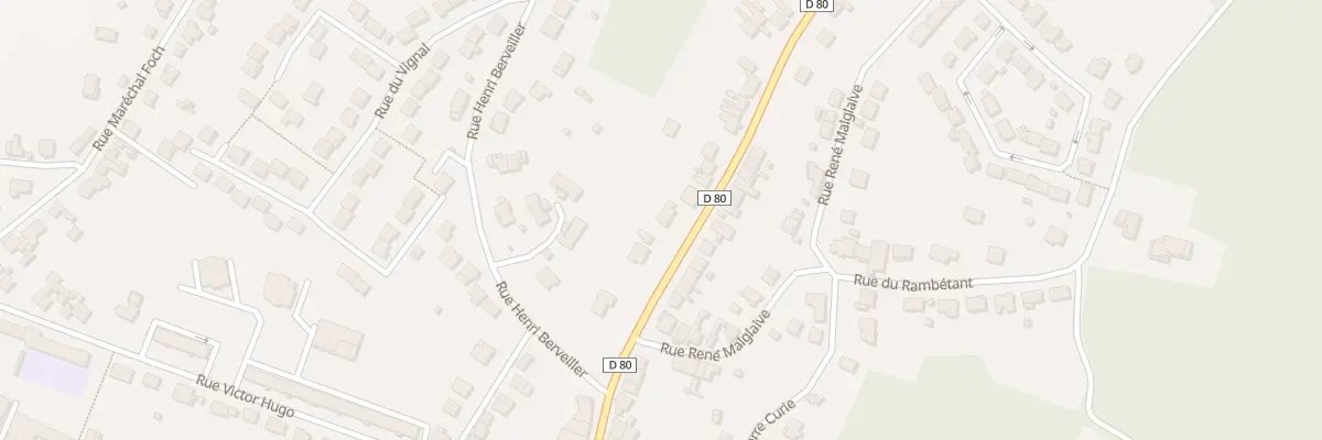 Plan du 47B Rue Georges Toussaint à Varangéville