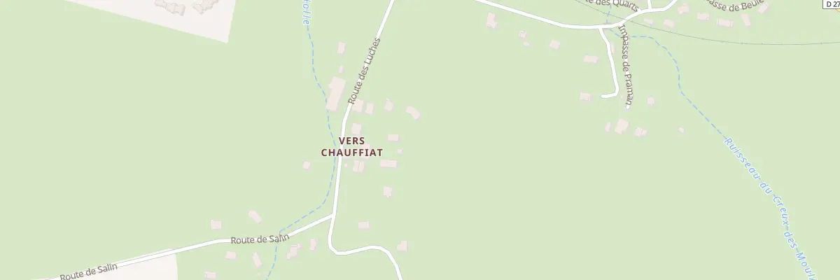 Plan du 175 Rte des Luches à Saint-Sixt