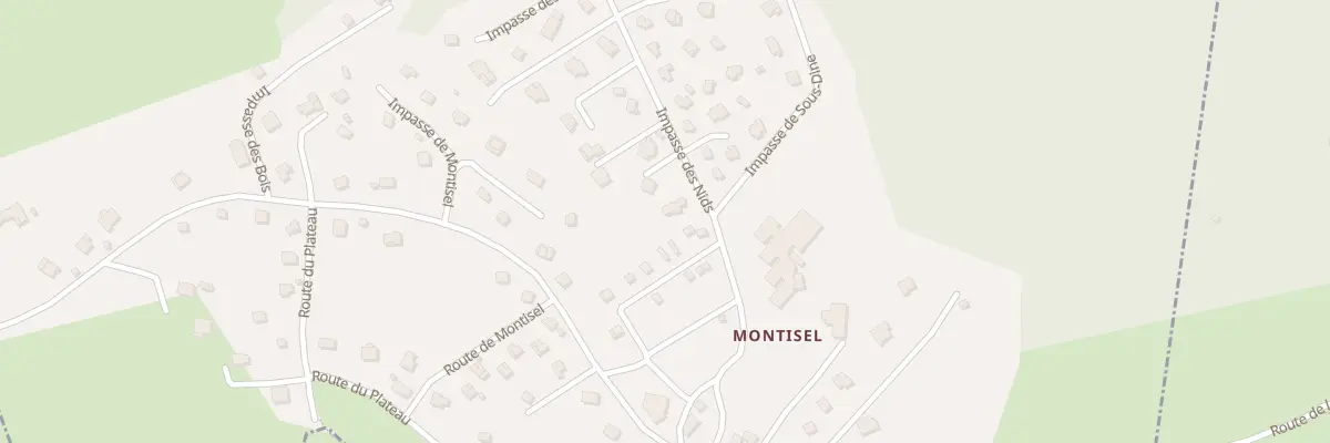 Plan du 215 Imp des Nids à Saint-Sixt