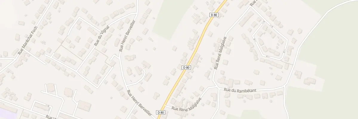Plan du 51 Rue Georges Toussaint à Varangéville