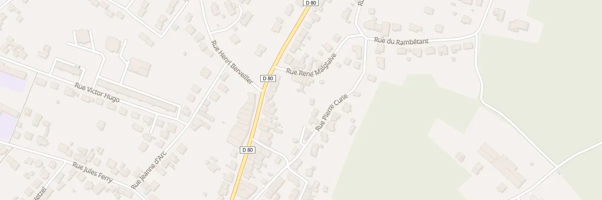 Plan du 54 Rue Georges Toussaint à Varangéville