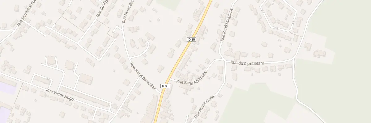 Plan du 64 Rue Georges Toussaint à Varangéville