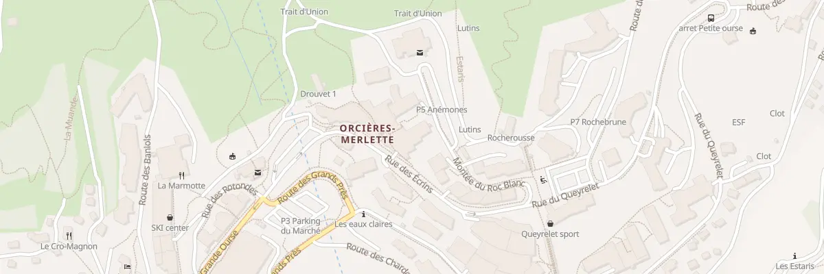 Plan du 179 Mte du Roc Blanc à Orcières
