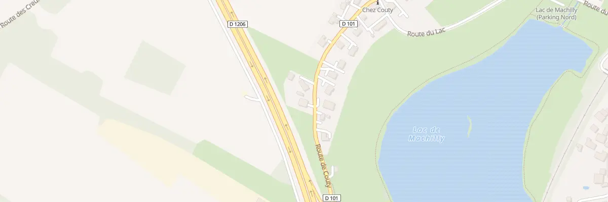 Plan du 176 Rte de Couty à Machilly