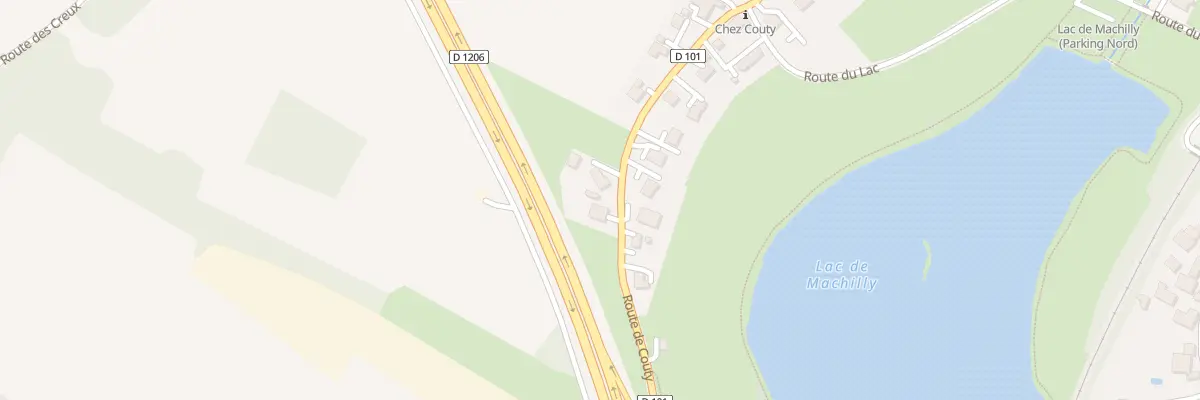 Plan du 188 Rte de Couty à Machilly