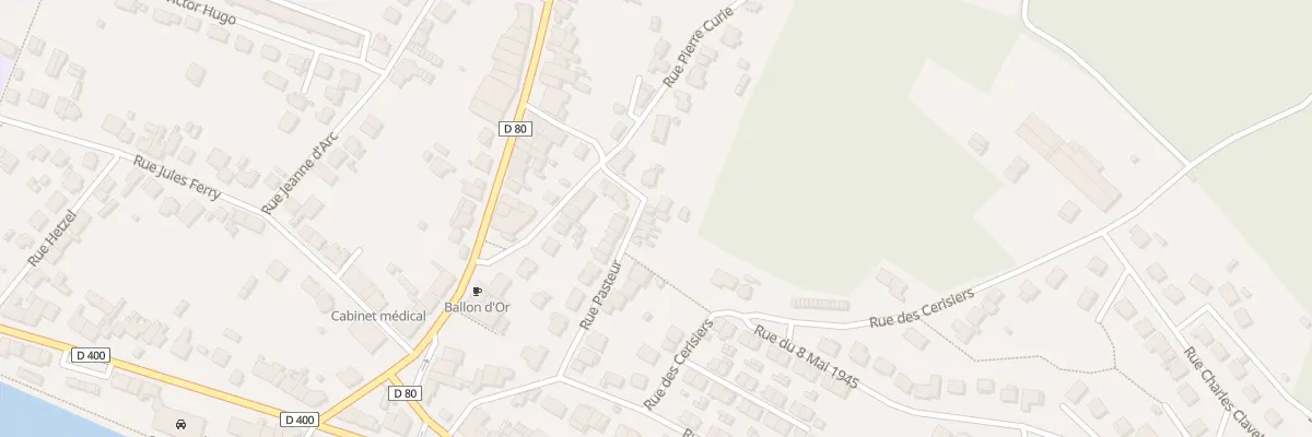 Plan du 5 Rue Pasteur à Varangéville