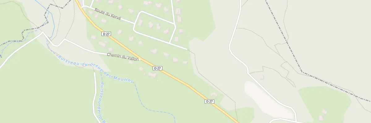 Plan du 316 Rte du Kerve à Saint-Sixt