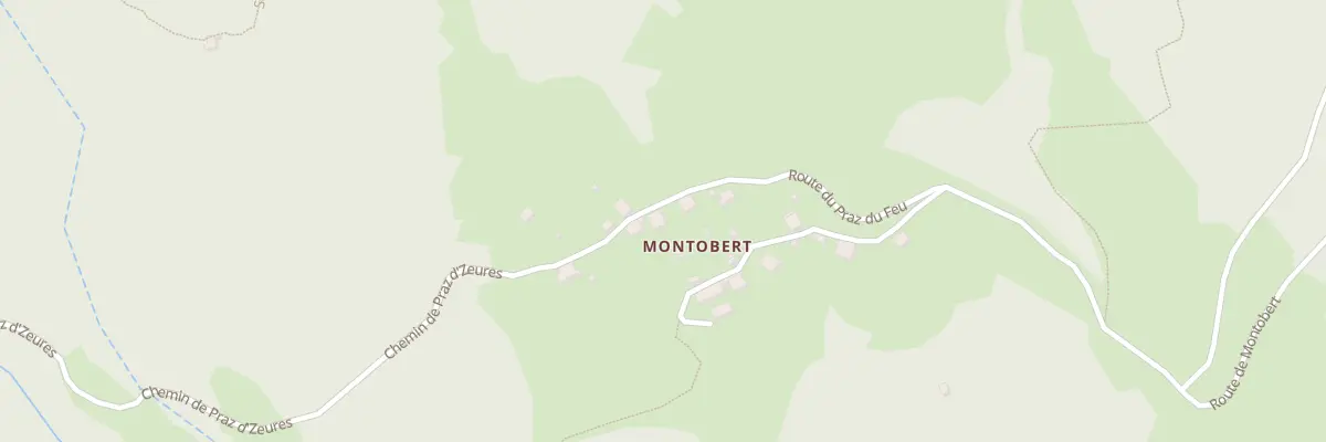 Plan du 253 Rte du Praz du Feu à Serraval