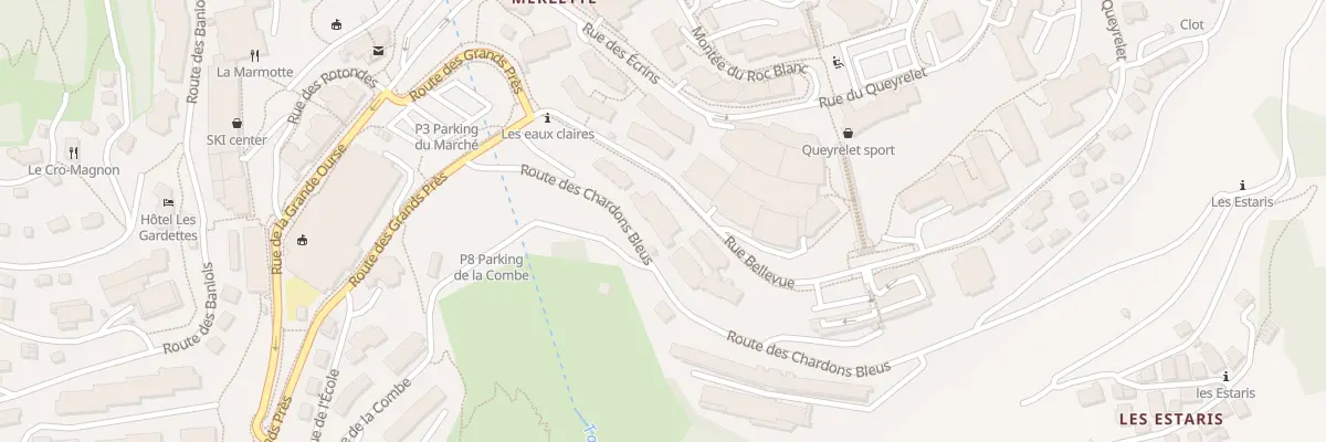 Plan du 112 Rue Bellevue à Orcières