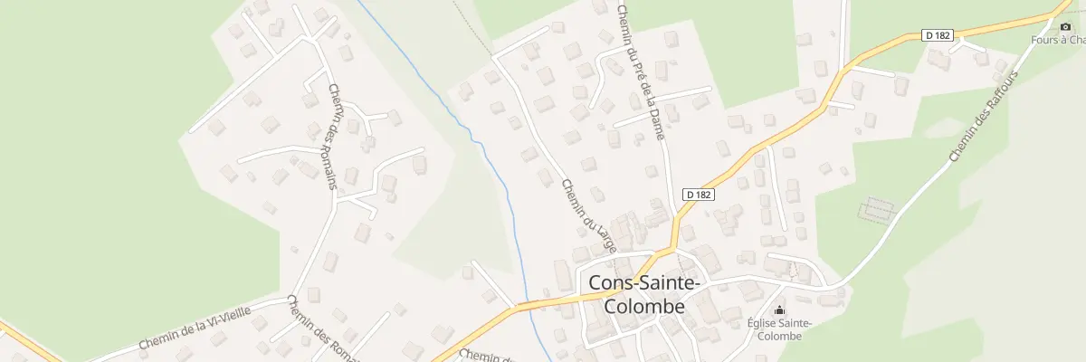 Plan du 93 Che du Large à Val de Chaise