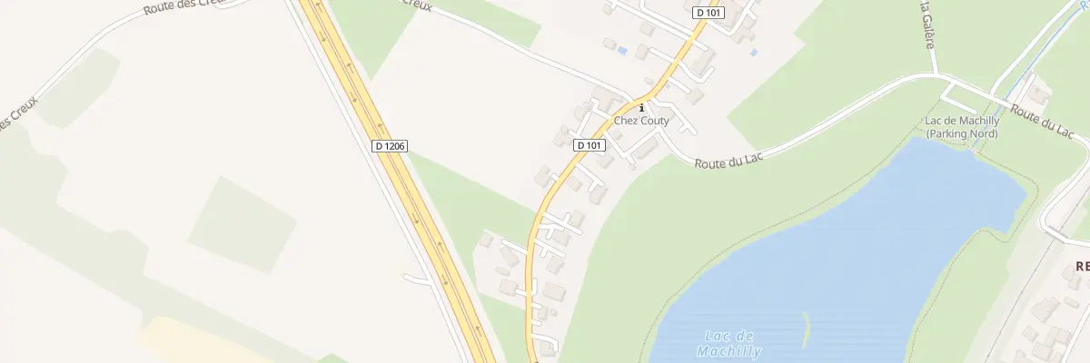 Plan du 272 Rte de Couty à Machilly