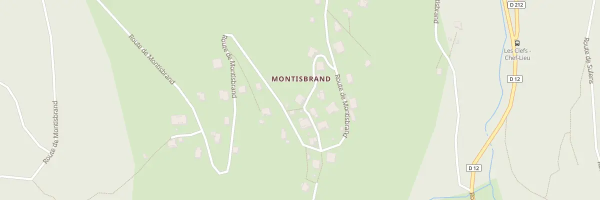 Plan du 1082 Rte de Montisbrand aux Clefs