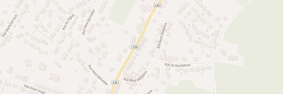 Plan du 76 Rue Georges Toussaint à Varangéville