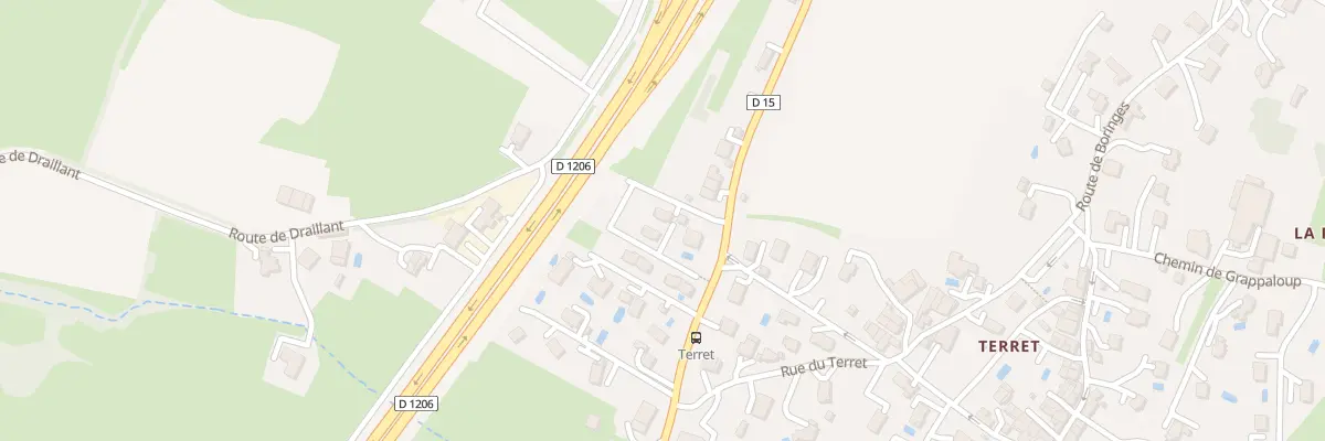 Plan du 338 Rue des Allobroges à Saint-Cergues