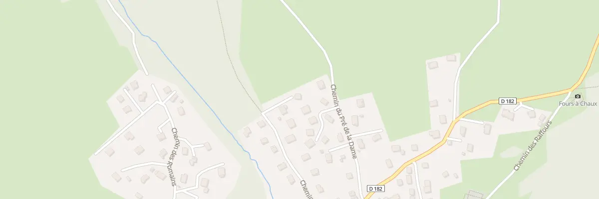 Plan du 216 Che du Large à Val de Chaise