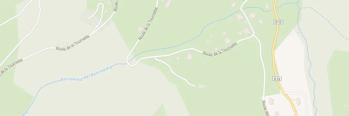 Plan du 569 Rte de la Tournette aux Clefs