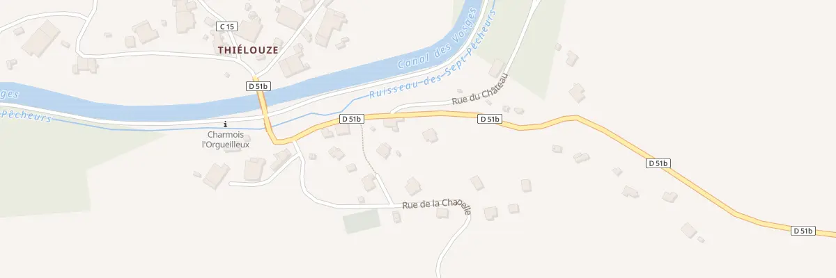 Plan du 4 Rue de la Chapelle à Uzemain