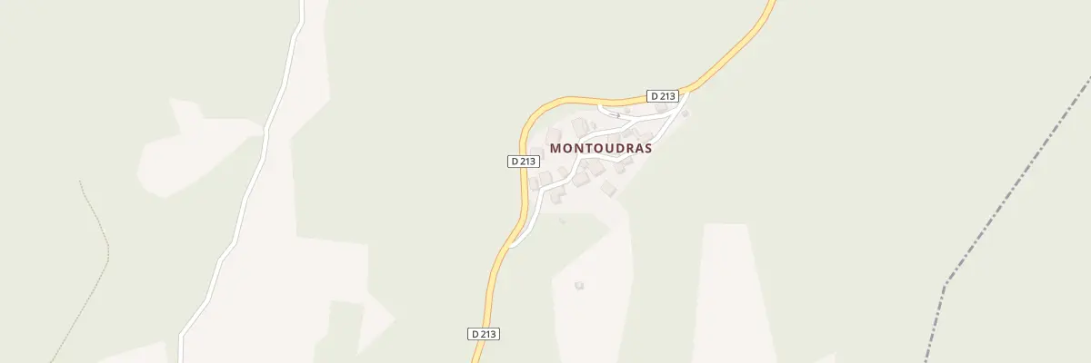 Plan du 5011 Montoudras à Saint-Martin-sur-la-Chambre