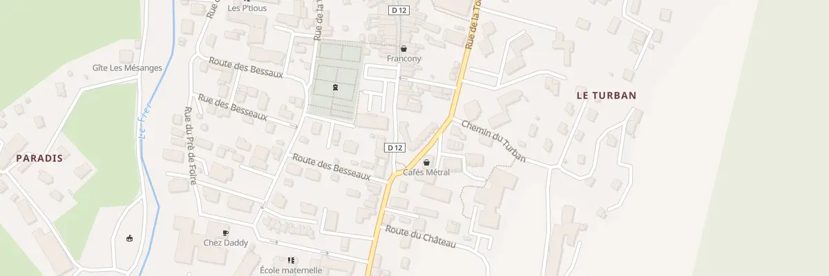 Plan du 33B Rue des Clefs à Thônes