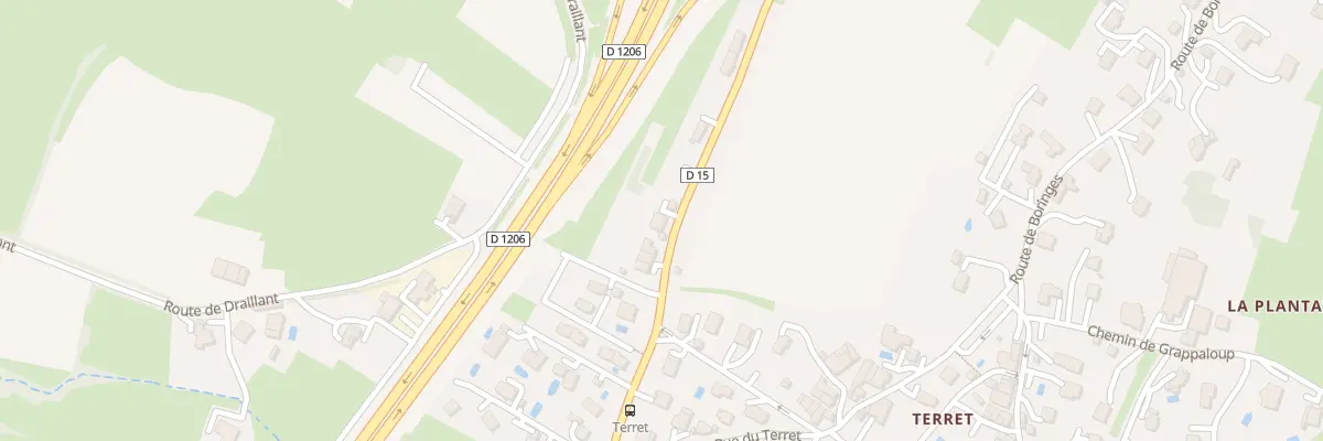 Plan du 294 Rue des Allobroges à Saint-Cergues