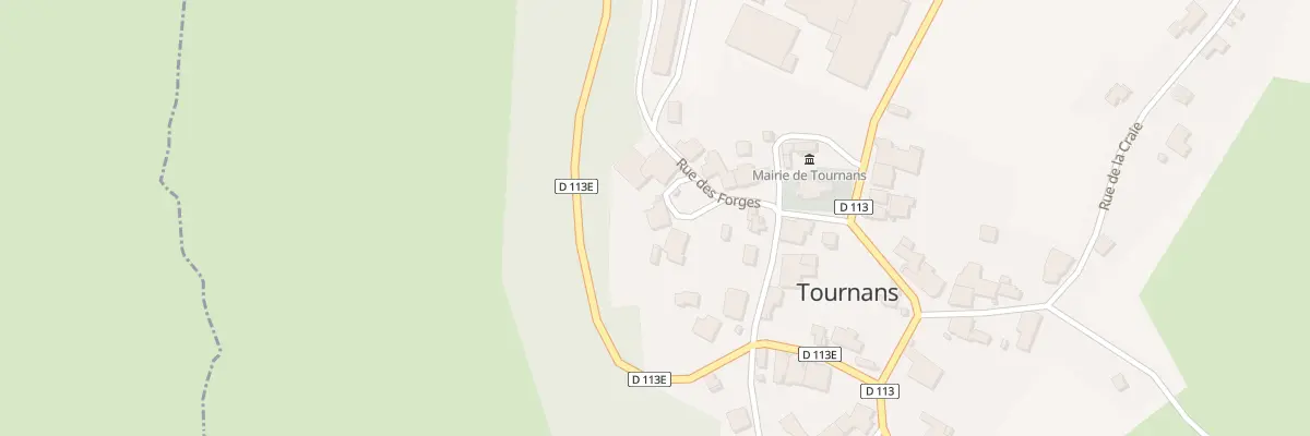 Plan du 3 Rue des Forges à Abbenans
