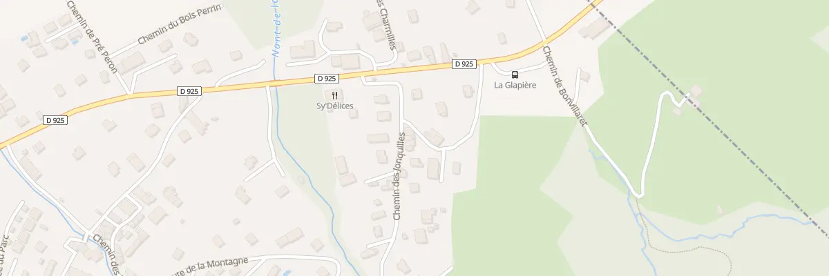 Plan du 5227 La Glapiere à Sainte-Hélène-sur-Isère