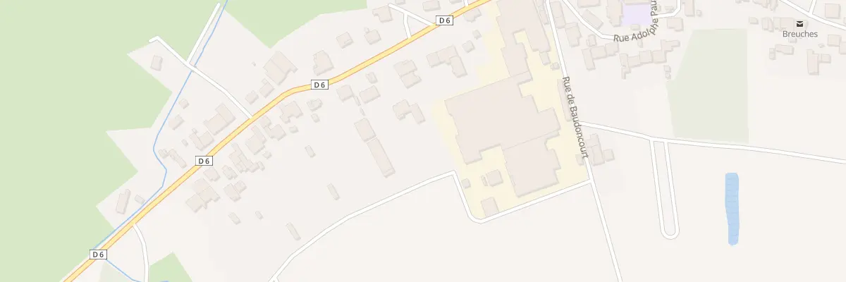 Plan du 12 Rue de Sainte Marie à Breuches
