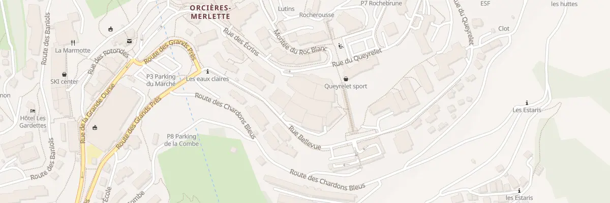 Plan du 302 Rue des Ecrins à Orcières