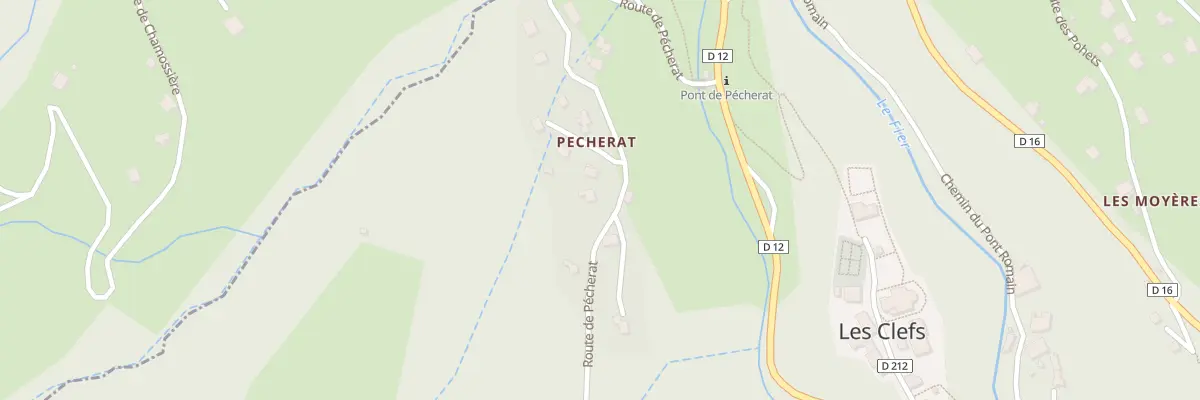 Plan du 422 Rte de Pecherat aux Clefs