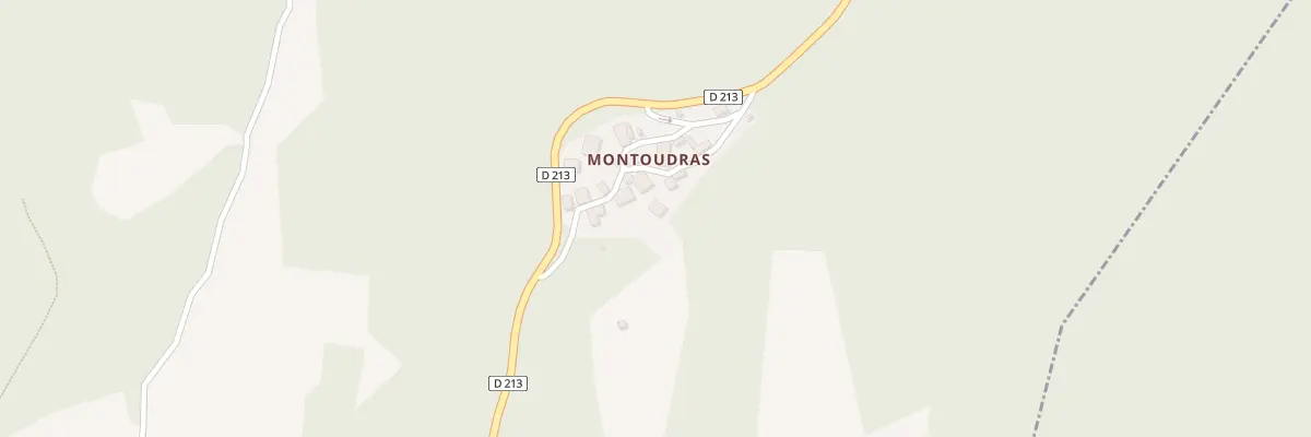 Plan du 5018 Montoudras à Saint-Martin-sur-la-Chambre