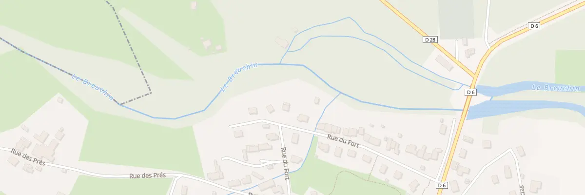 Plan du 15B Rue des Pres à Breuches