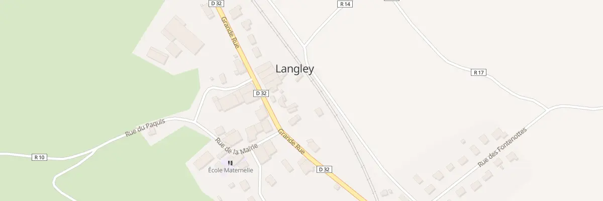 Plan du 216 Gr Grande Rue à Langley