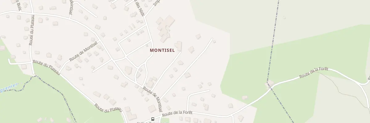 Plan du 103 Imp du Mole à Saint-Sixt