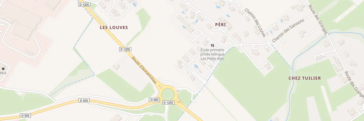Plan du 81A Che des Samsons à Contamine-sur-Arve