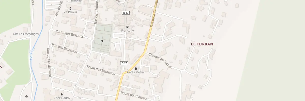 Plan du 25 Rue de la Tournette à Thônes