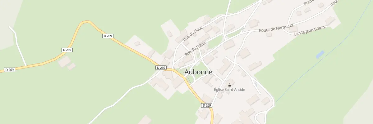 Plan du 1 Rue de la Forge à Aubonne