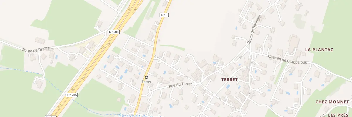 Plan du 49 Rue de la Croix de Terret à Saint-Cergues