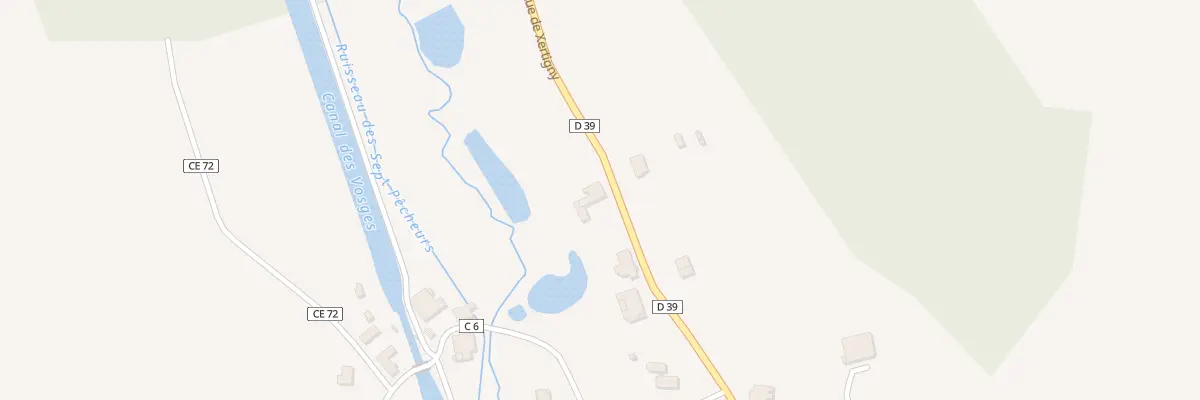 Plan du 3100 Rue de Xertigny à Girancourt
