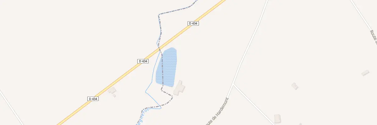 Plan du 29 Rte de Bains aux Voivres