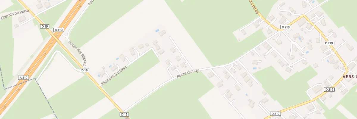 Plan du 290 Rte de Ruy à Scientrier