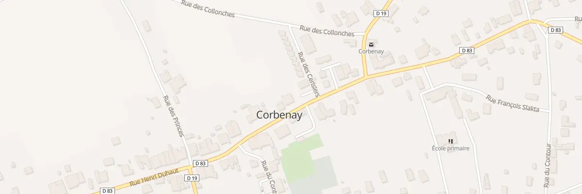 Plan du 74 Rue Henri Duhaut à Corbenay