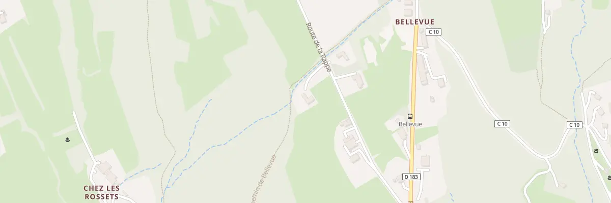 Plan du 269 Rte de la Rappe à Lucinges